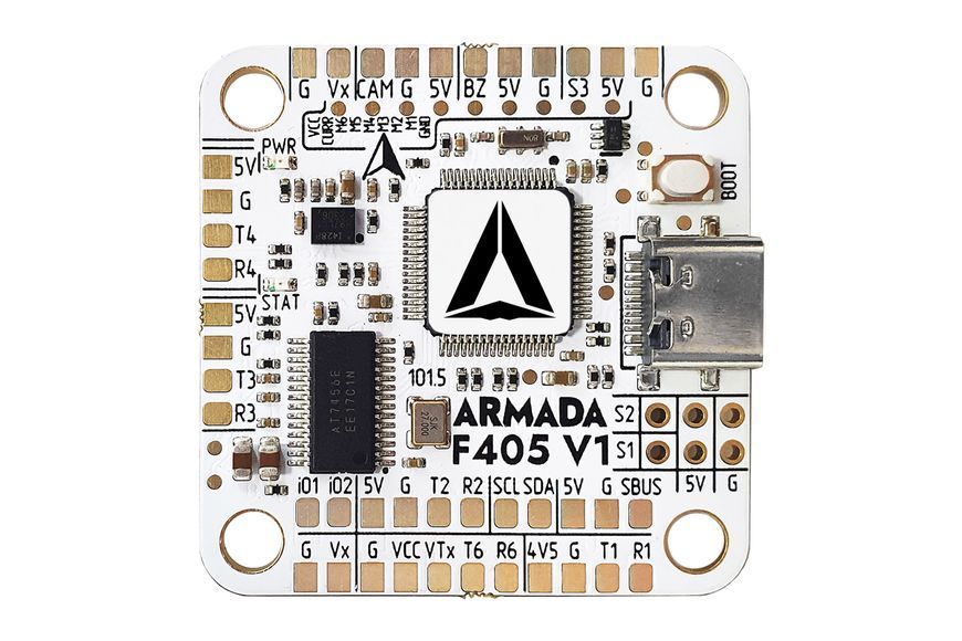 Політний стек до квадрокоптера ARMADA F405 V1 65A AM32 3-6s ARMADA-F405V1-AM3265A фото