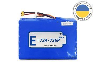 Батарея Energy Life Li-Ion 7S6P 21700-F60 13AWG XT60-F (001) ENL-7S6P-21700-F60-001 фото