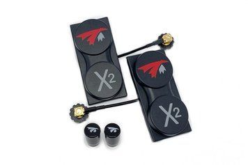 Антени 5.8ГГц TrueRC X2-AIR 5.8 MK II 2шт+2шт комплект для DJI FPV (LHCP) 13 dBic+ 1.9 dBic TRC0608597253849 фото