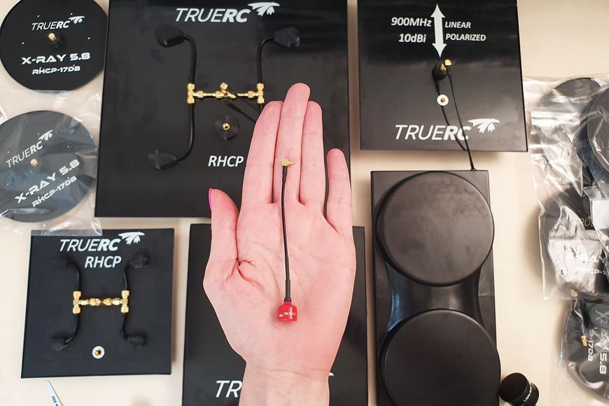 Антена 5.8ГГц TrueRC SINGULARITY 5.8 (RHCP MMCX90 120mm) 1.9dbic TRC0608597252958 фото