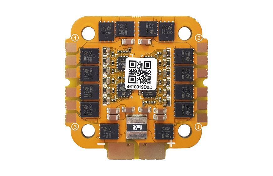 Політний стек Галичина F405 V2 ICM42688P 55A_BLJ 3-6s (контролер та регулятор до квадрокоптеру) GAL-0001 фото