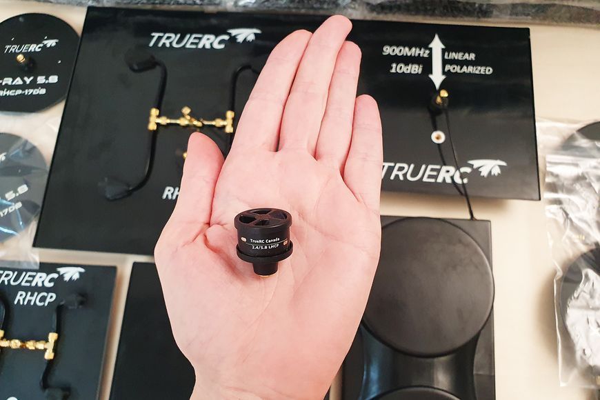 Антена 2.4GHz TrueRC Duality 2.4/5.8 для DJI RP-SMA (LHCP, Stubby) TRC0608597253481 фото