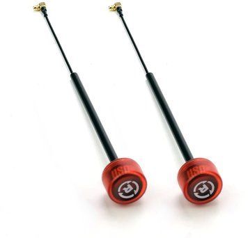 Антени 2шт RushFPV Cherry 5.8GHz MMCX Angle (RHCP, 150мм) RUSH-DC2R-2 фото